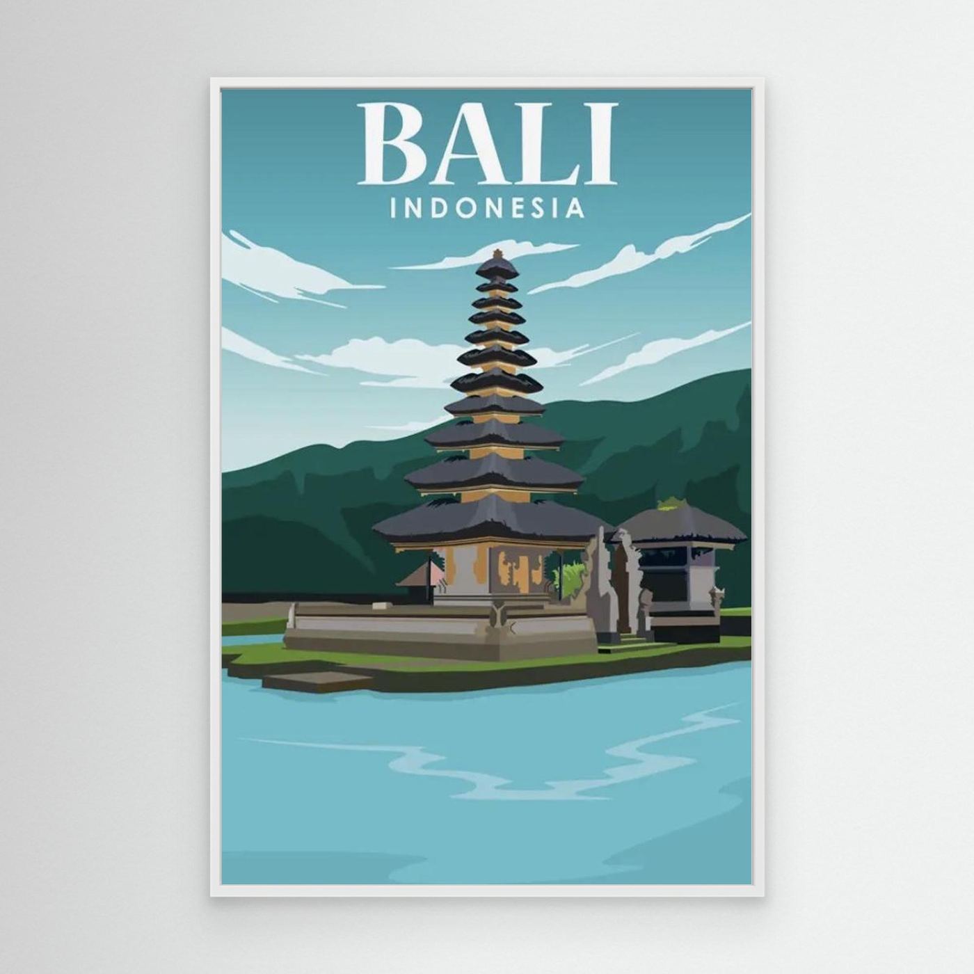 Bali Indonesia Plakat 