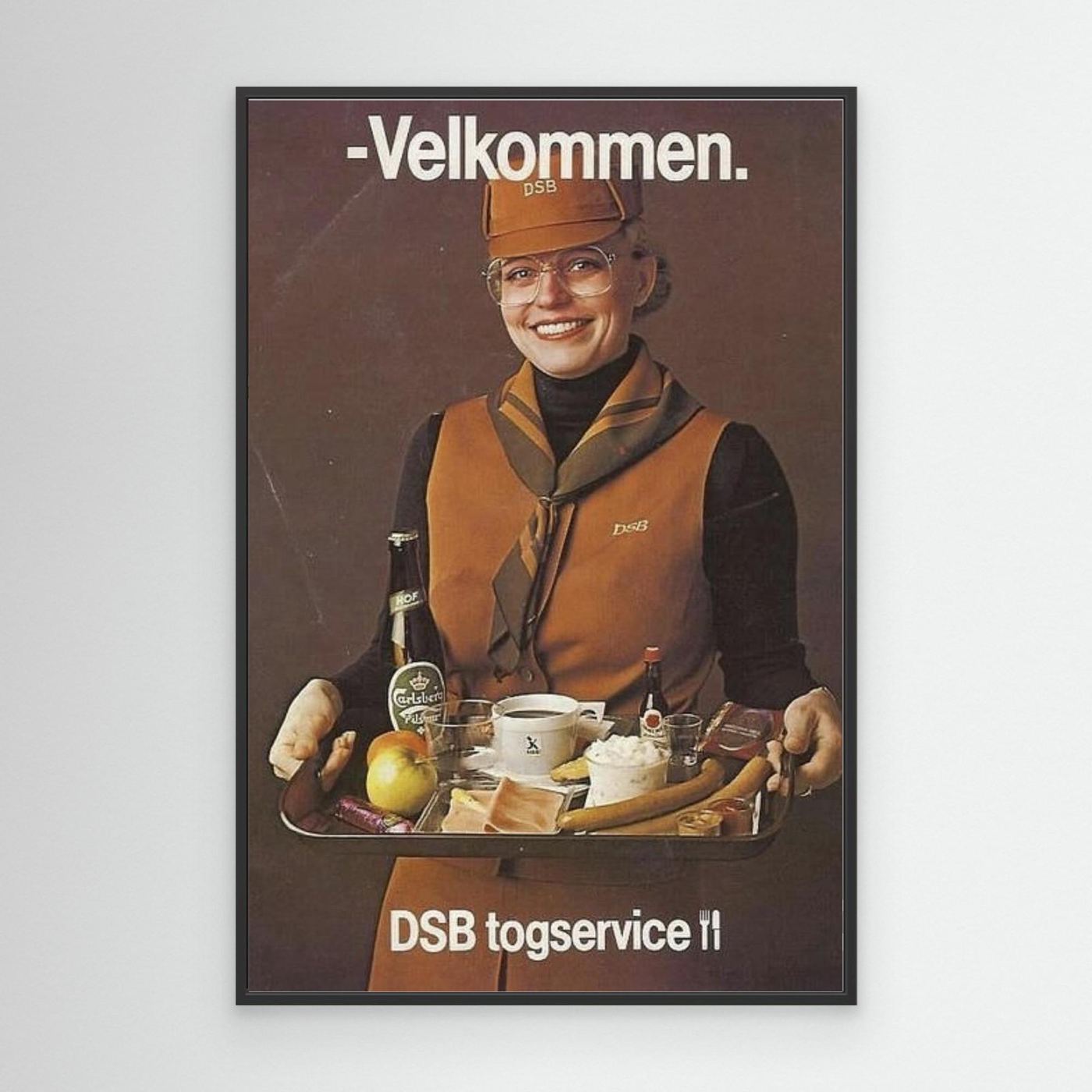 DSB Velkommen Plakat