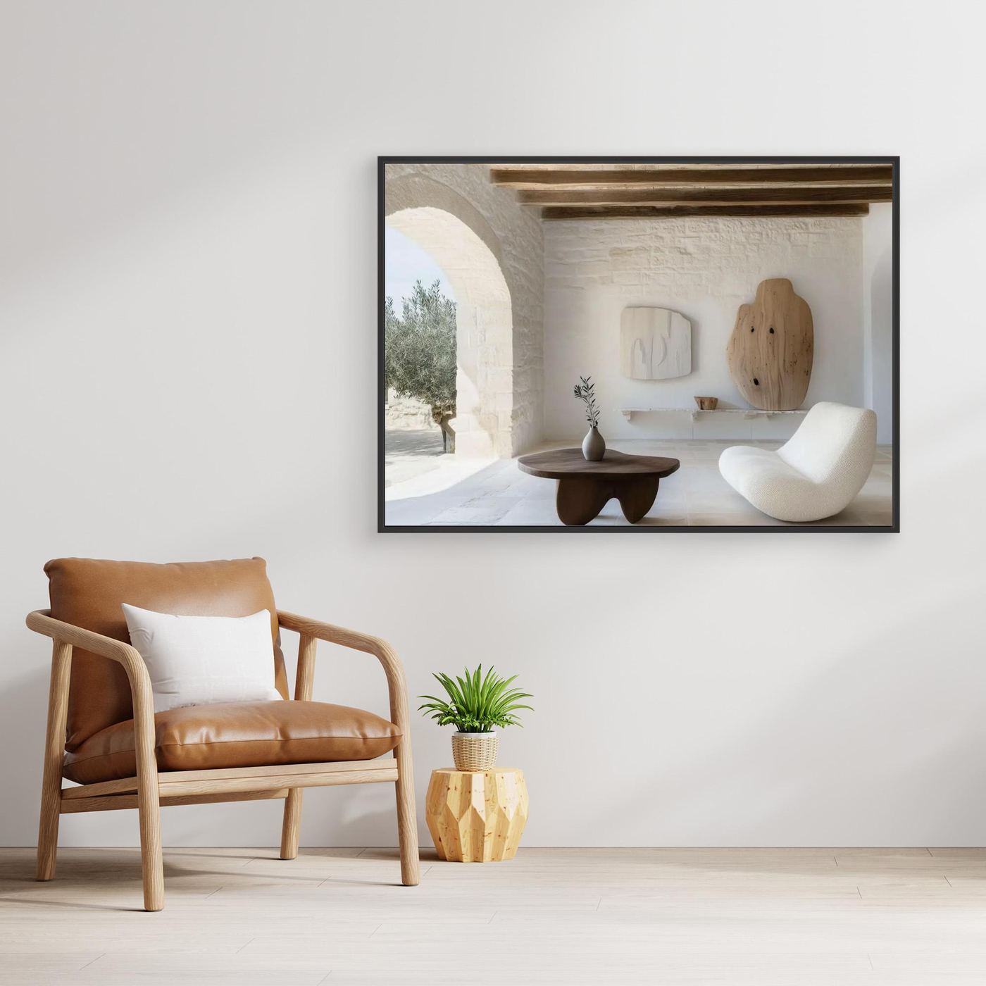 MODERN MEDITERANEAN ECHOES PLAKAT