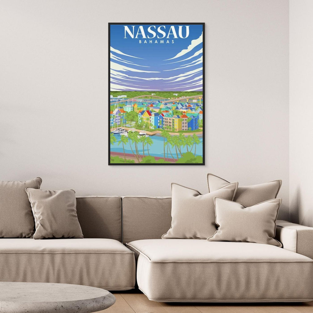 Nassau Bahamas Plakat