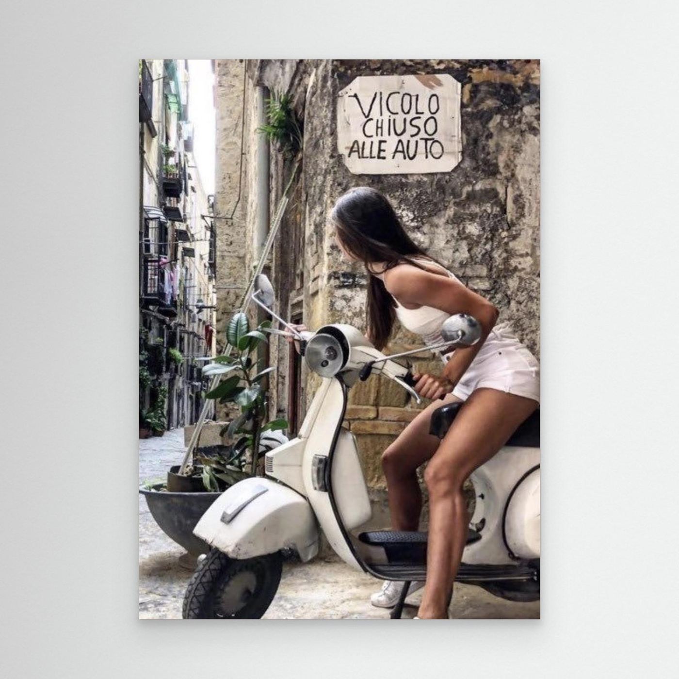 Vicolo chiuso alle auto plakat