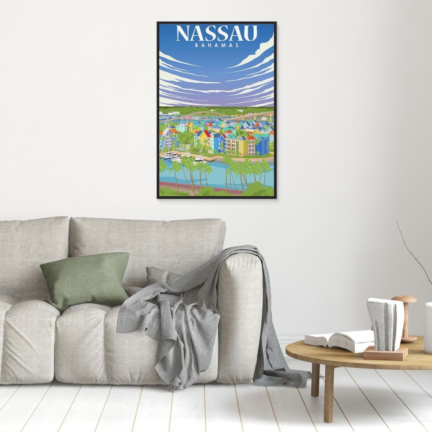 Nassau Bahamas Plakat