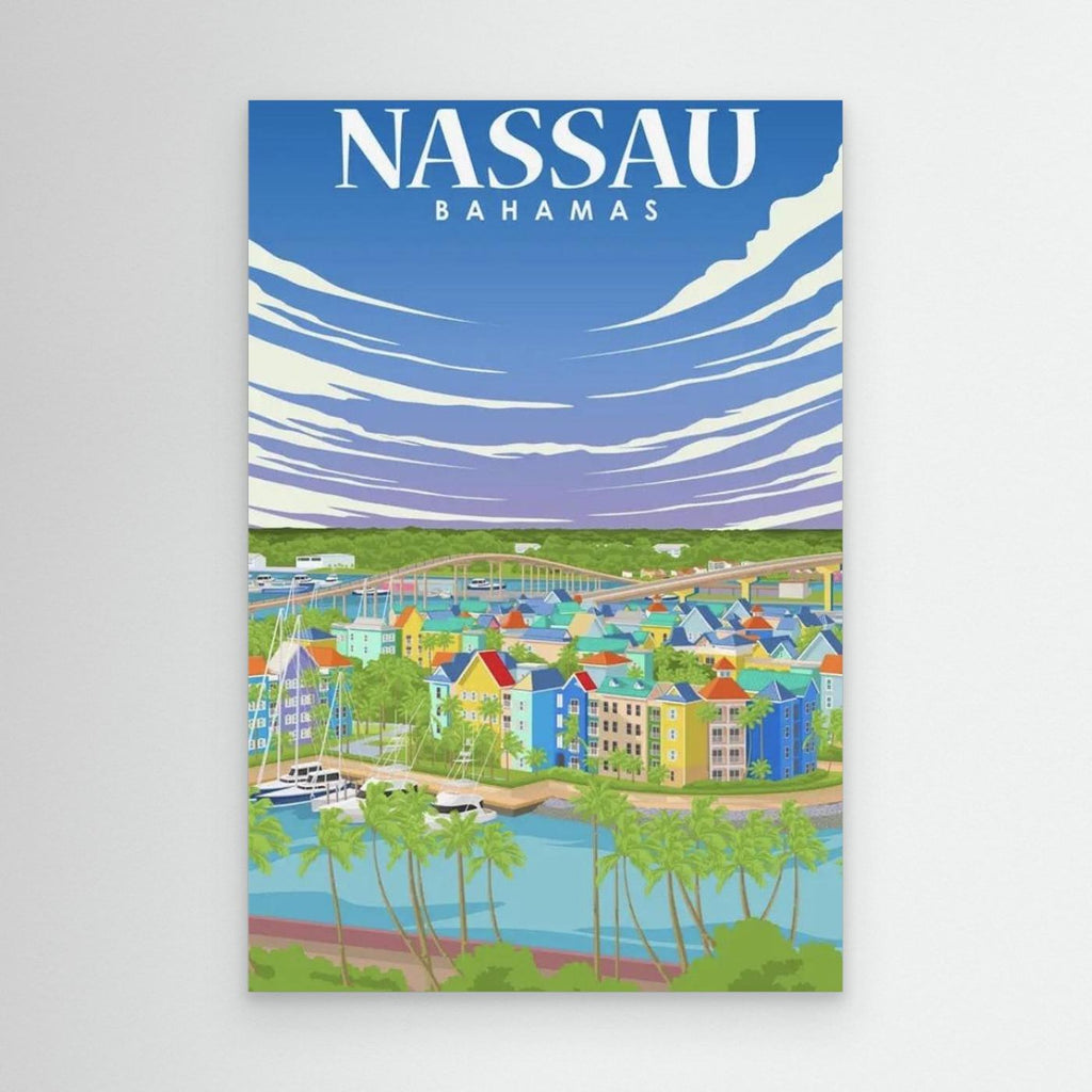 Nassau Bahamas Plakat