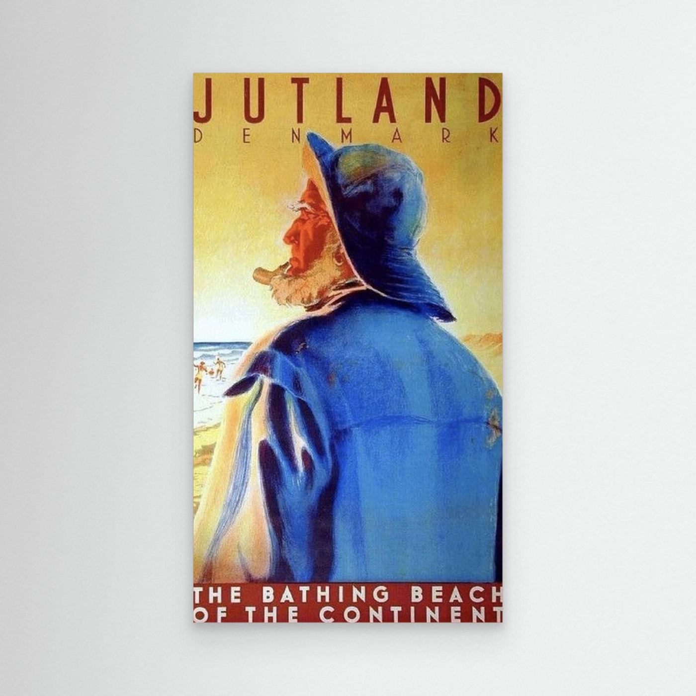 Jutland denmark plakat