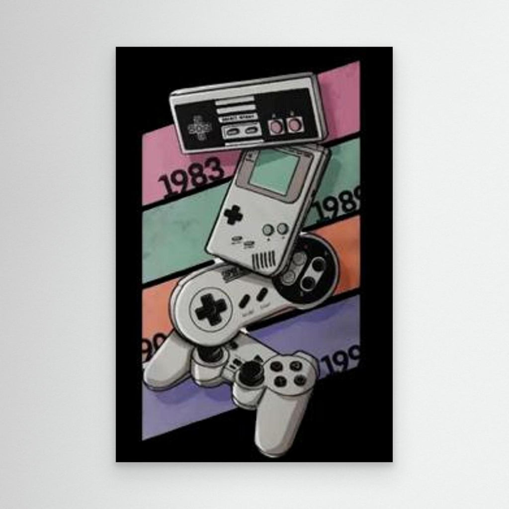 Retro Gamer Plakat