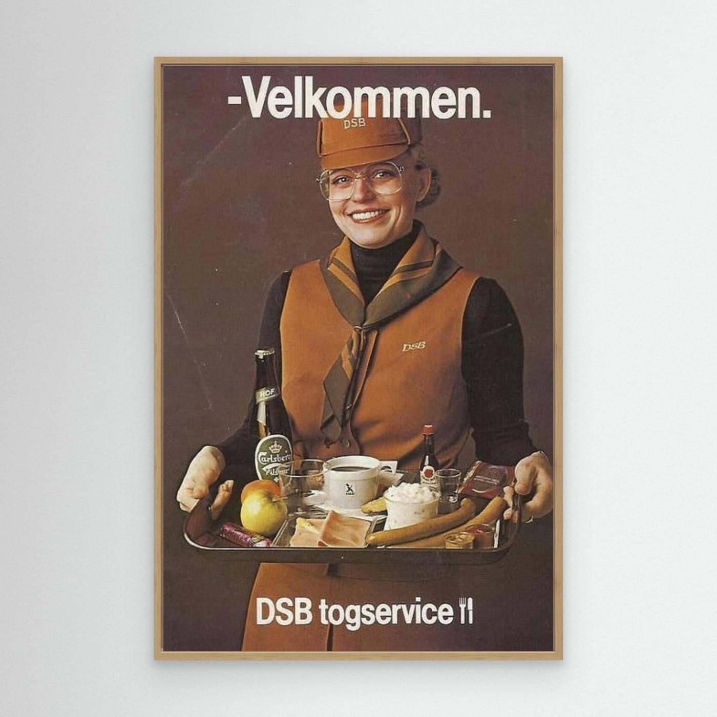 DSB Velkommen Plakat