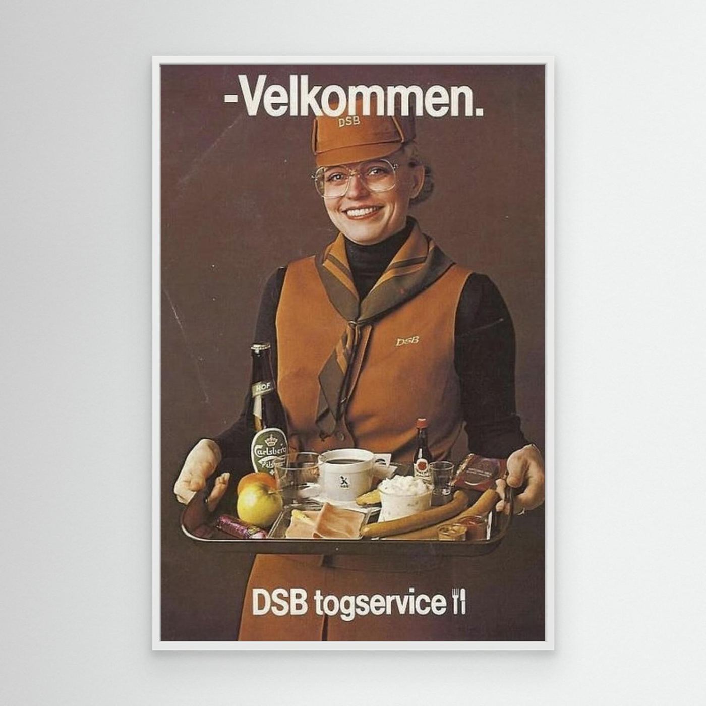 DSB Velkommen Plakat