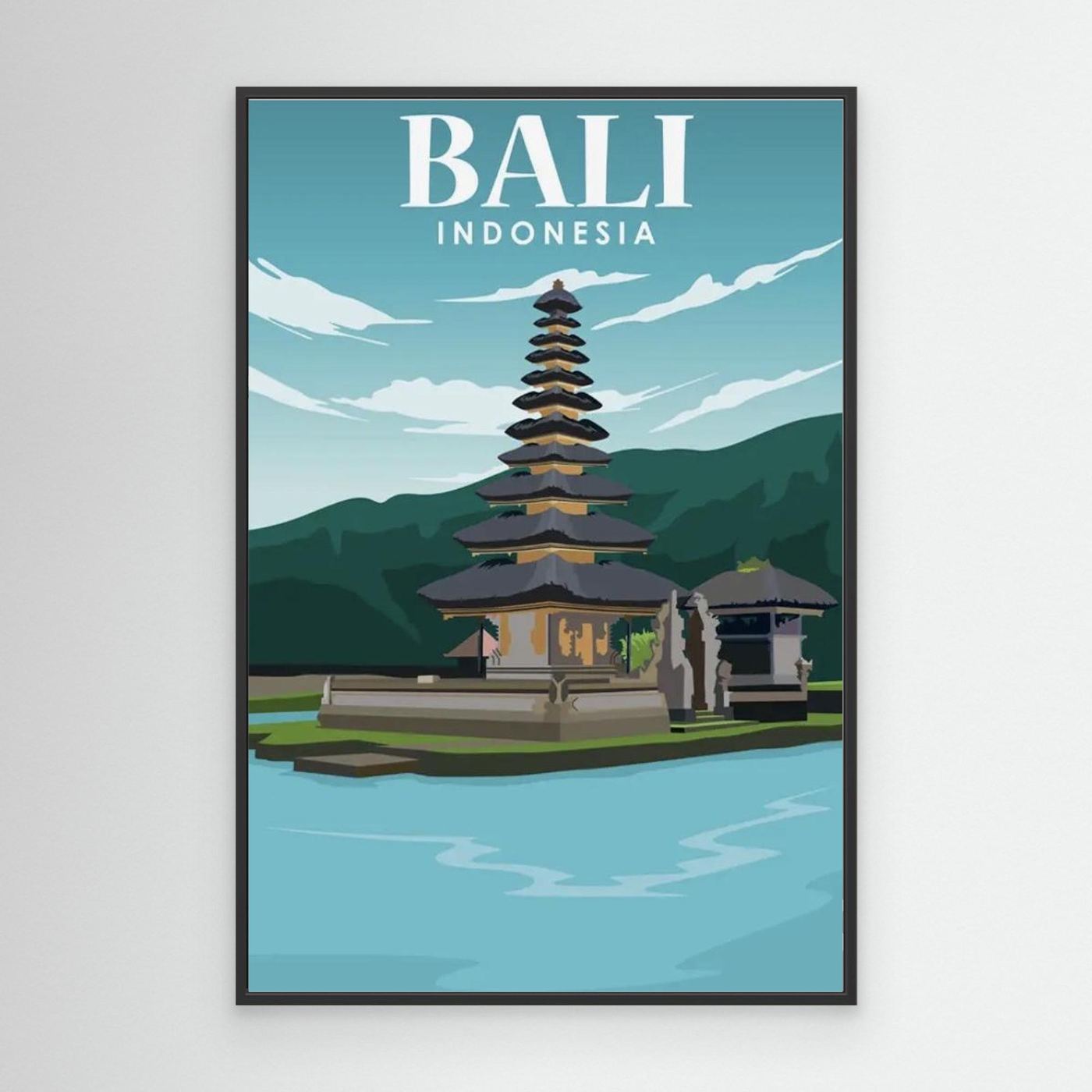Bali Indonesia Plakat 