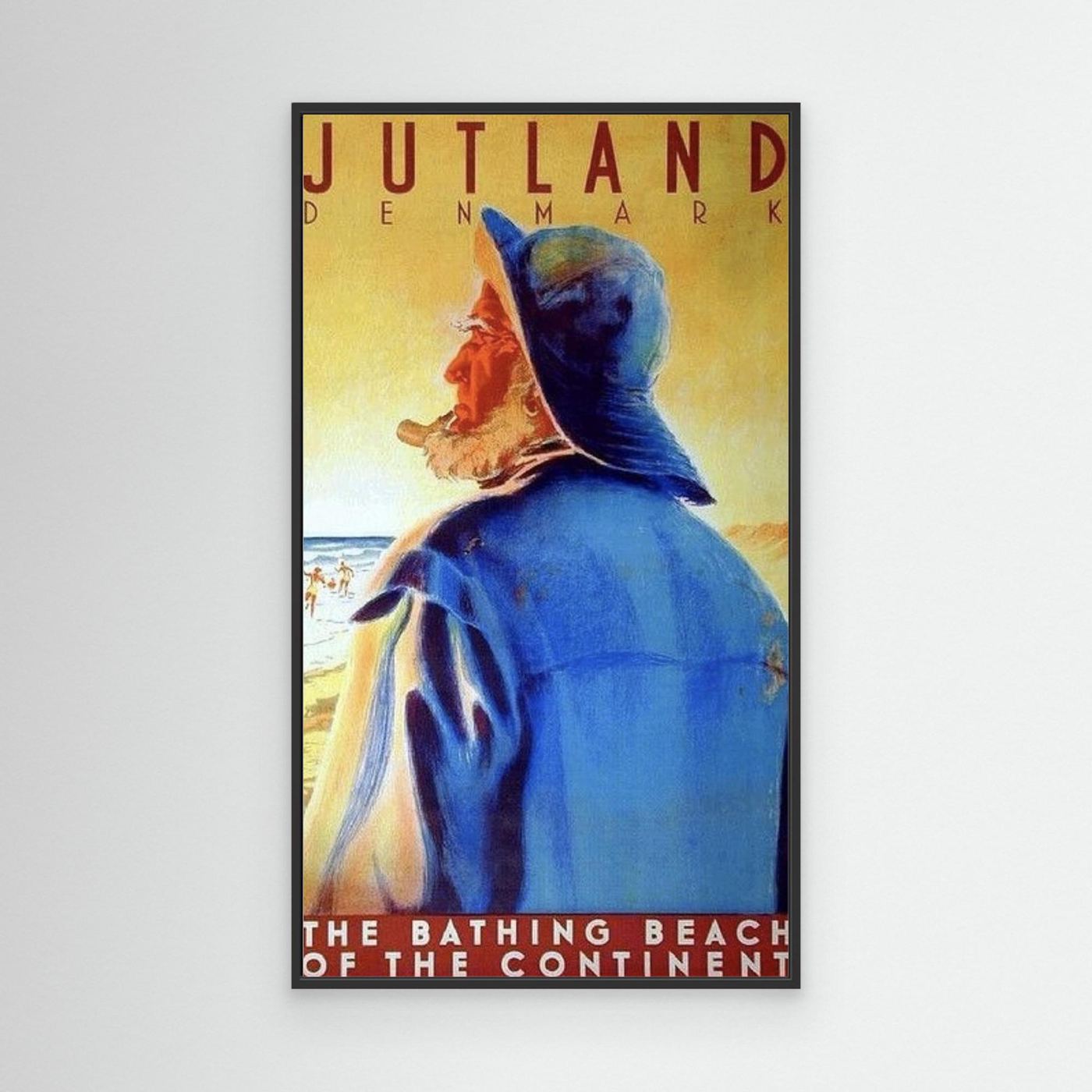 Jutland denmark plakat