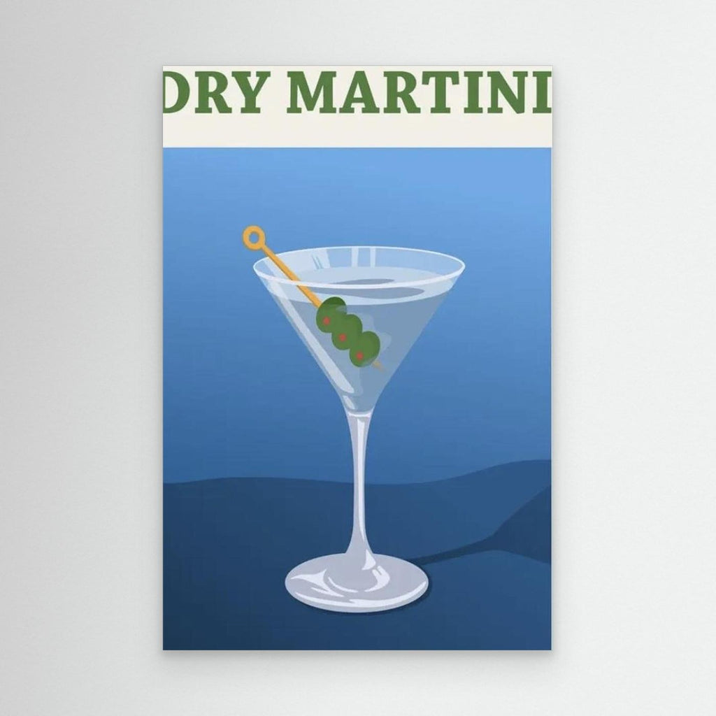 Dry Martini Plakat
