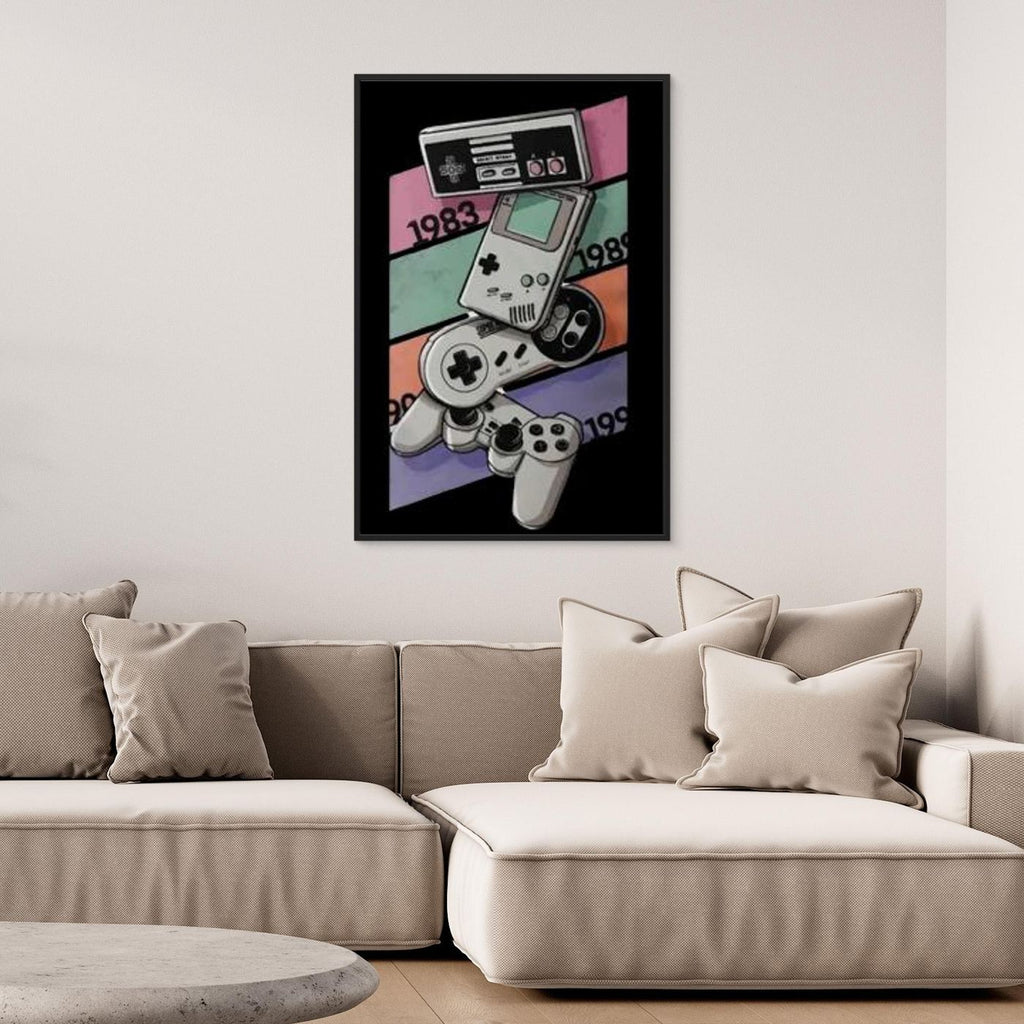 Retro Gamer Plakat