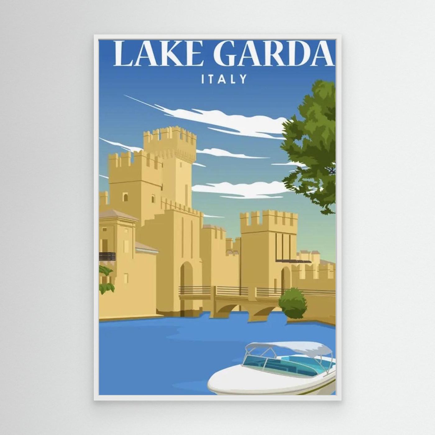 Lake Garda Italy Plakat 