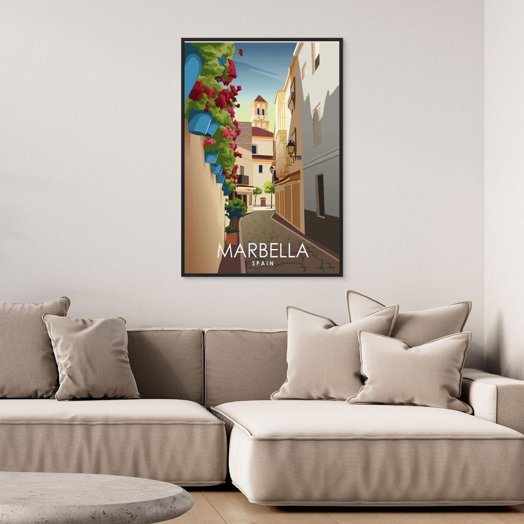 Marbella Spain Plakat 