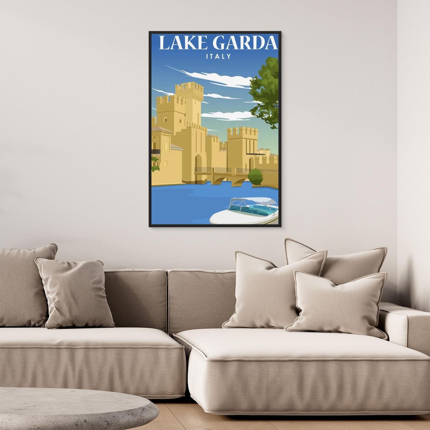 Lake Garda Italy Plakat 