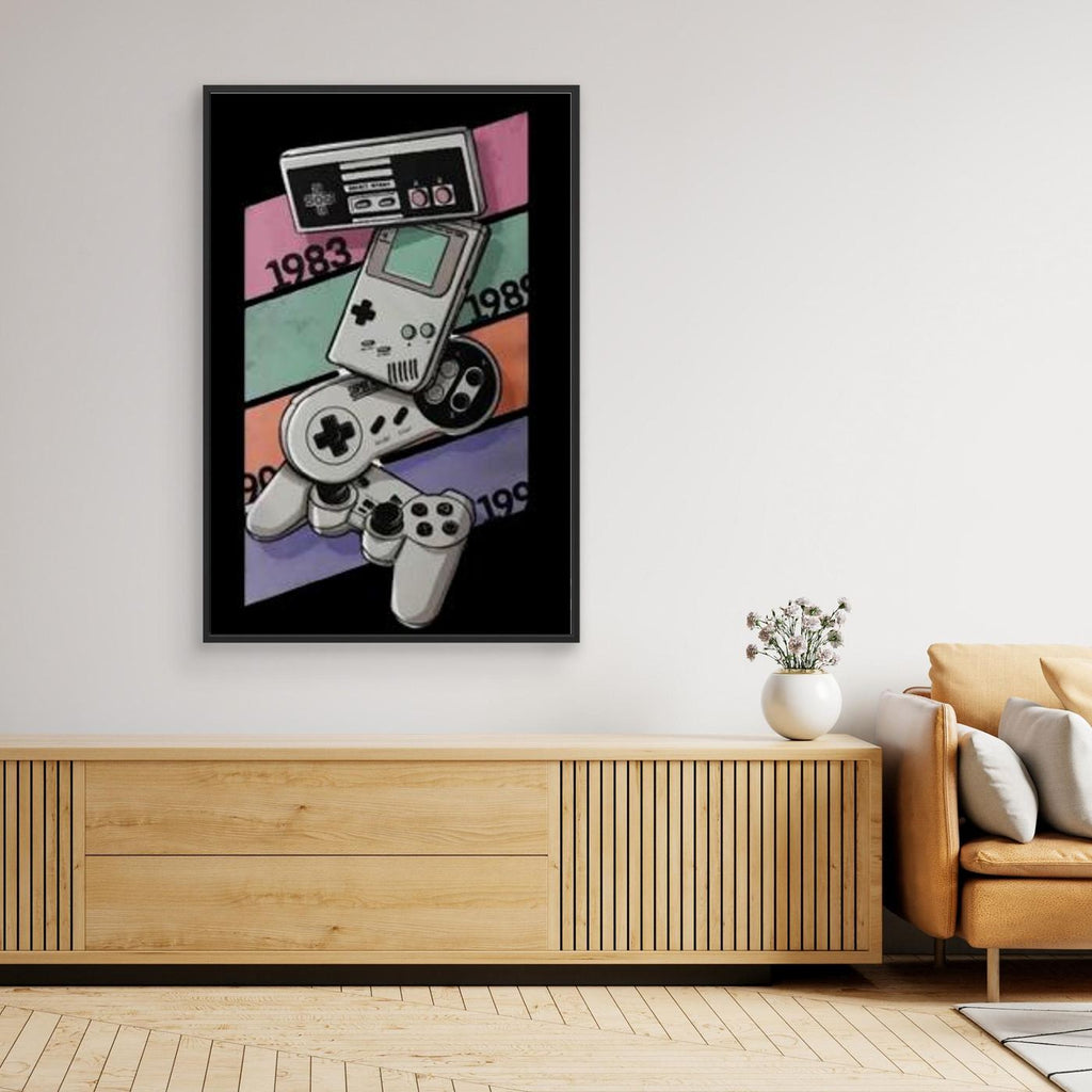 Retro Gamer Plakat
