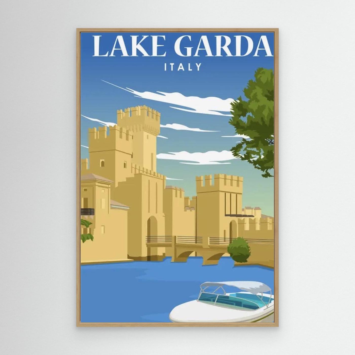 Lake Garda Italy Plakat 