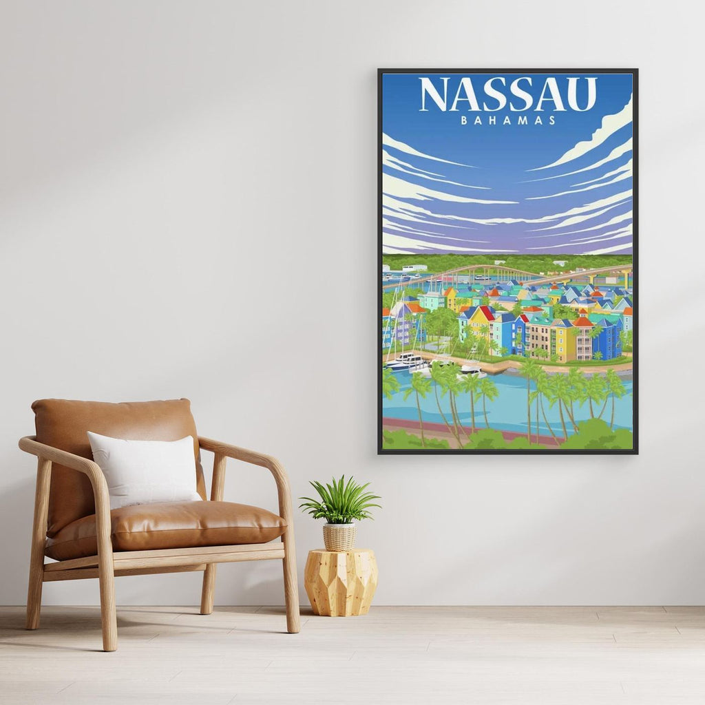 Nassau Bahamas Plakat