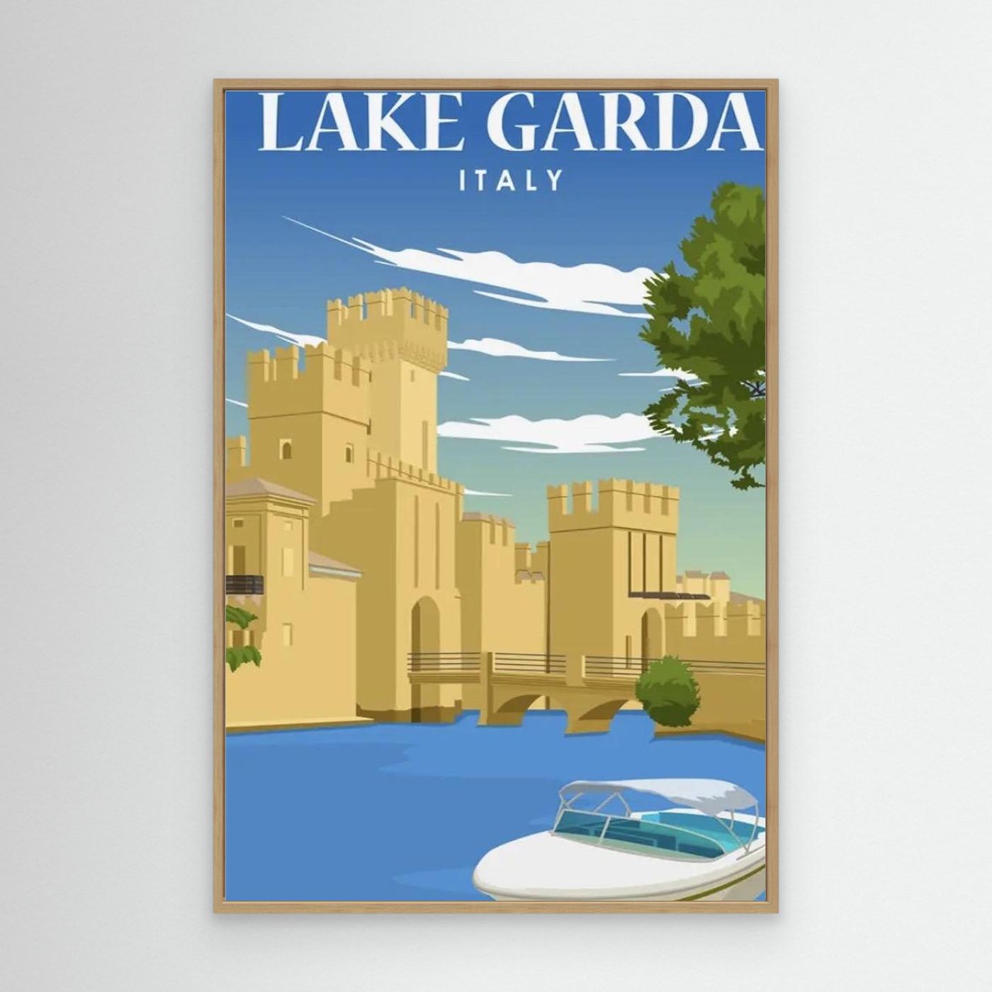 Lake Garda Italy Plakat 