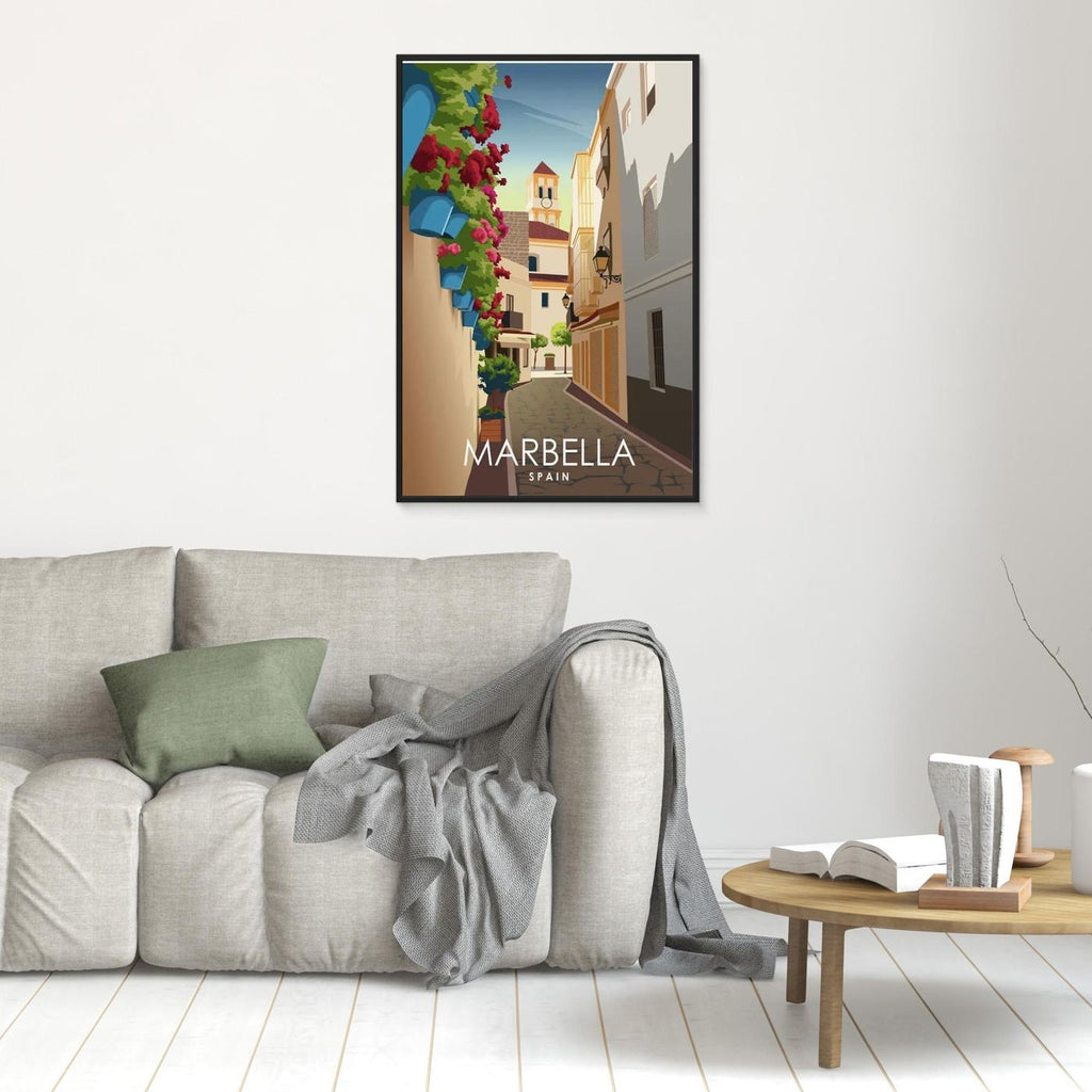 Marbella Spain Plakat 