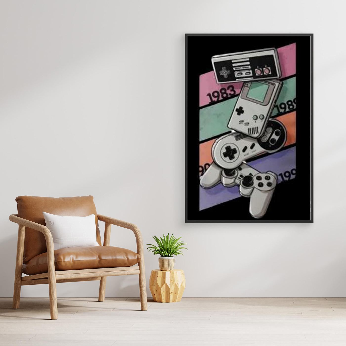 Retro Gamer Plakat