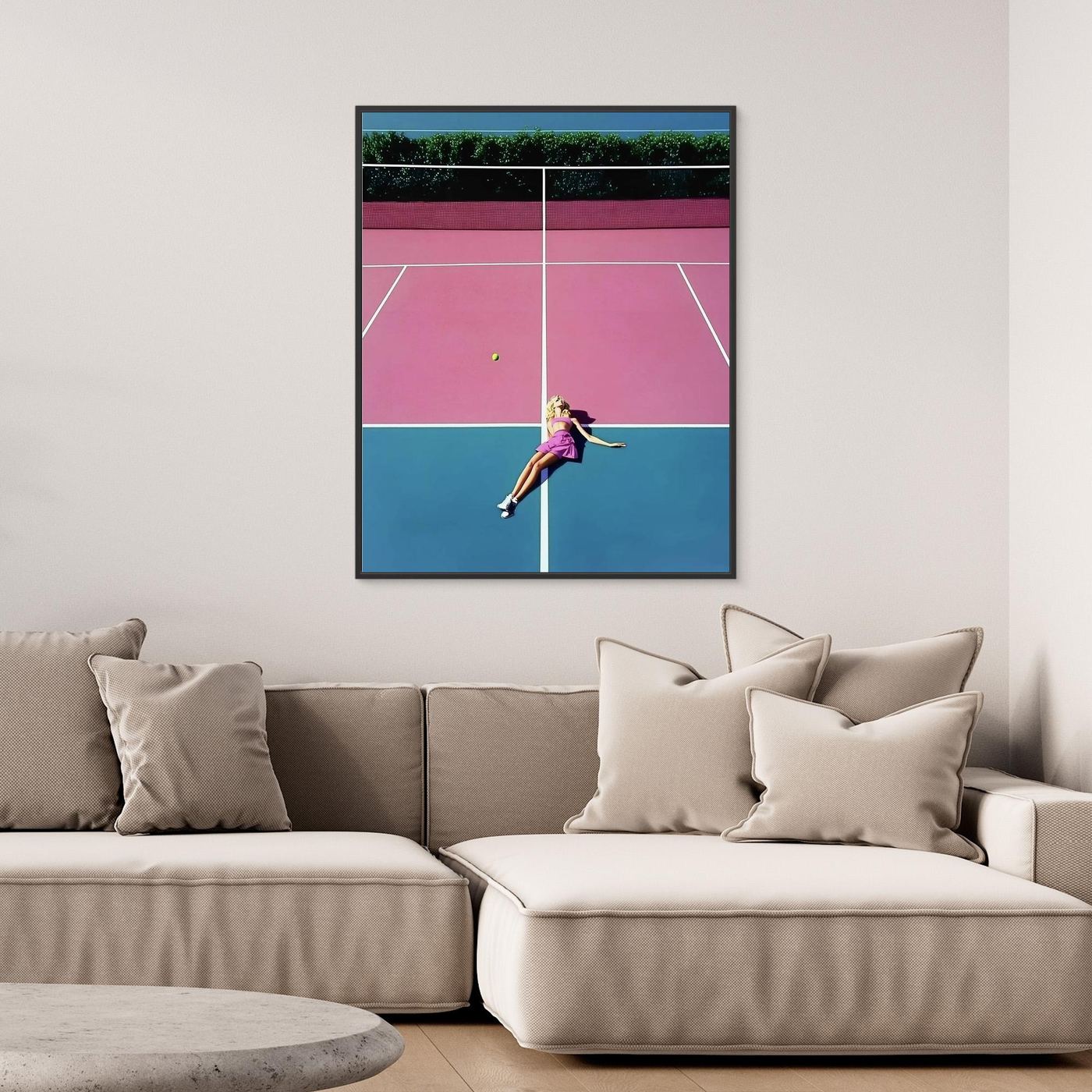 Tennis Plakat