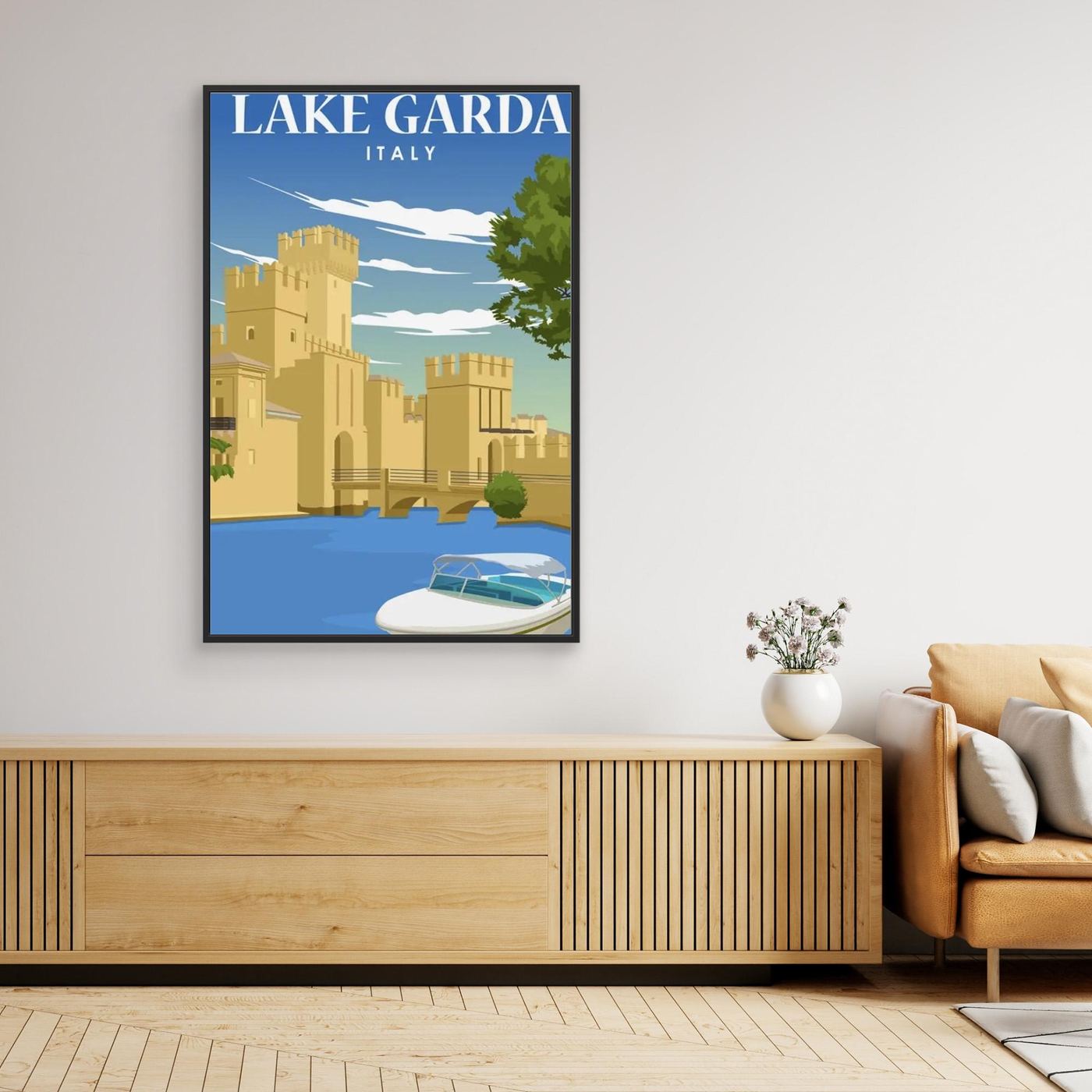 Lake Garda Italy Plakat 