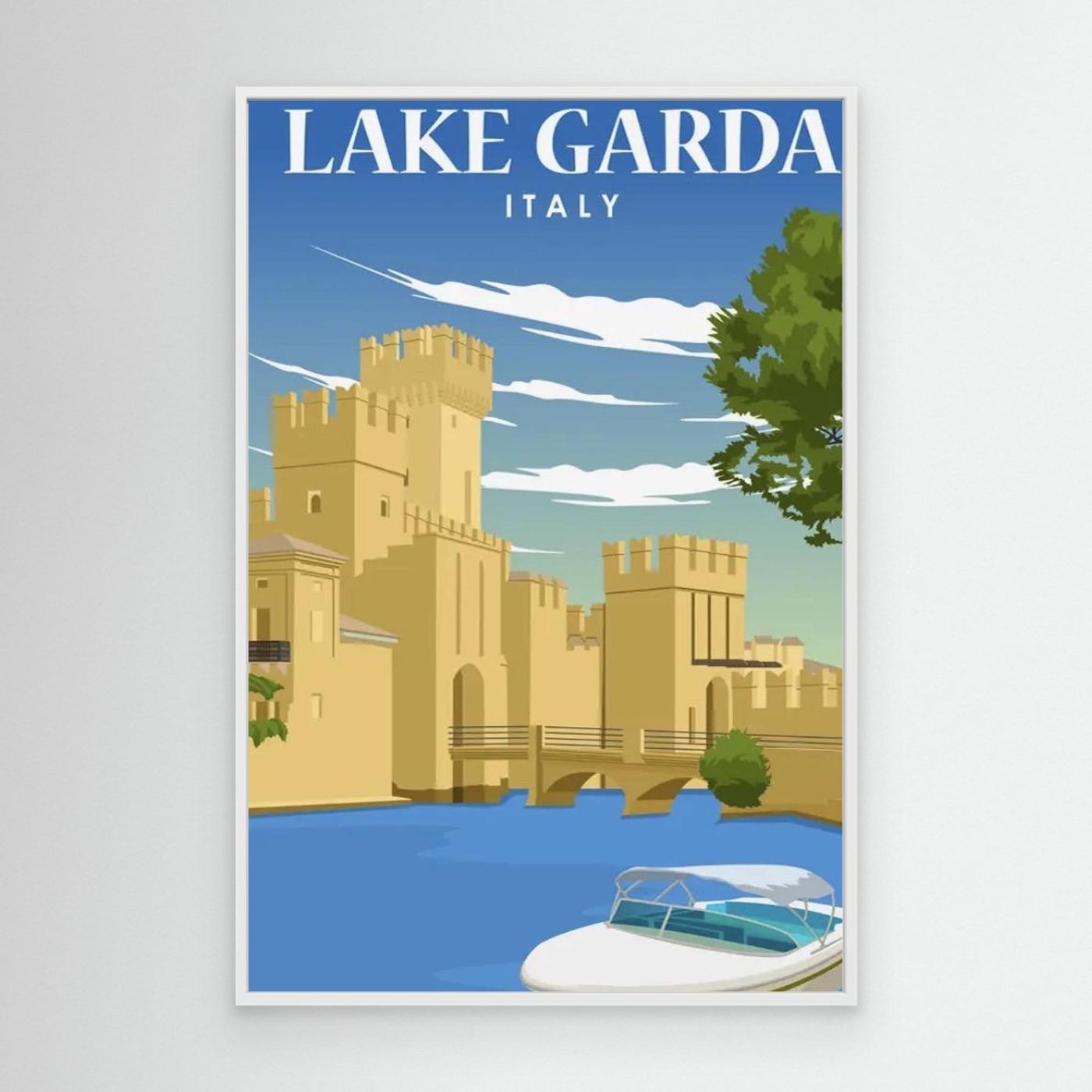 Lake Garda Italy Plakat 