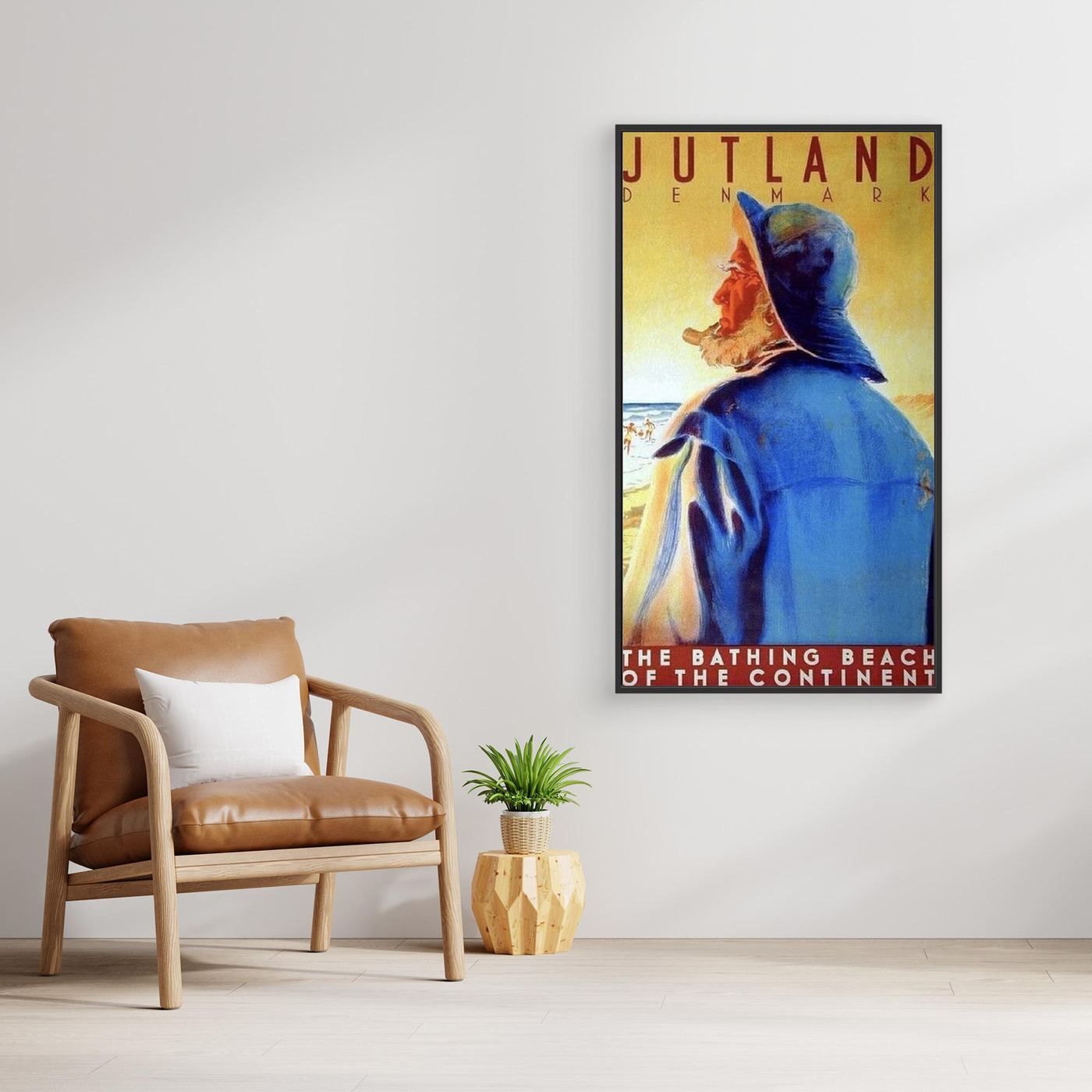 Jutland denmark plakat