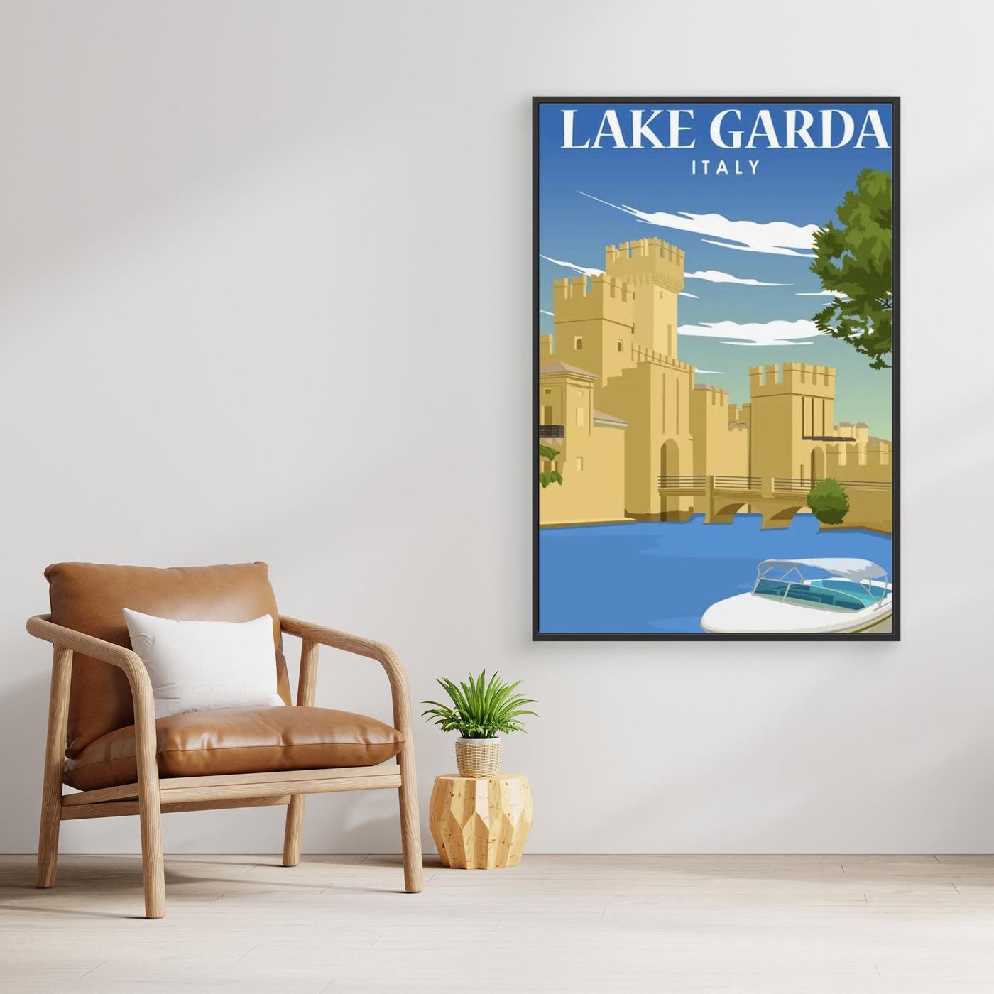 Lake Garda Italy Plakat 