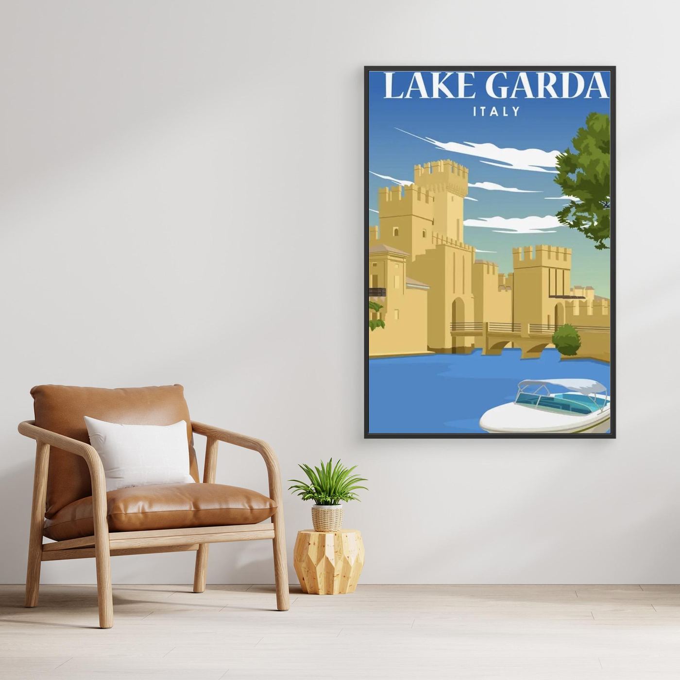 Lake Garda Italy Plakat 