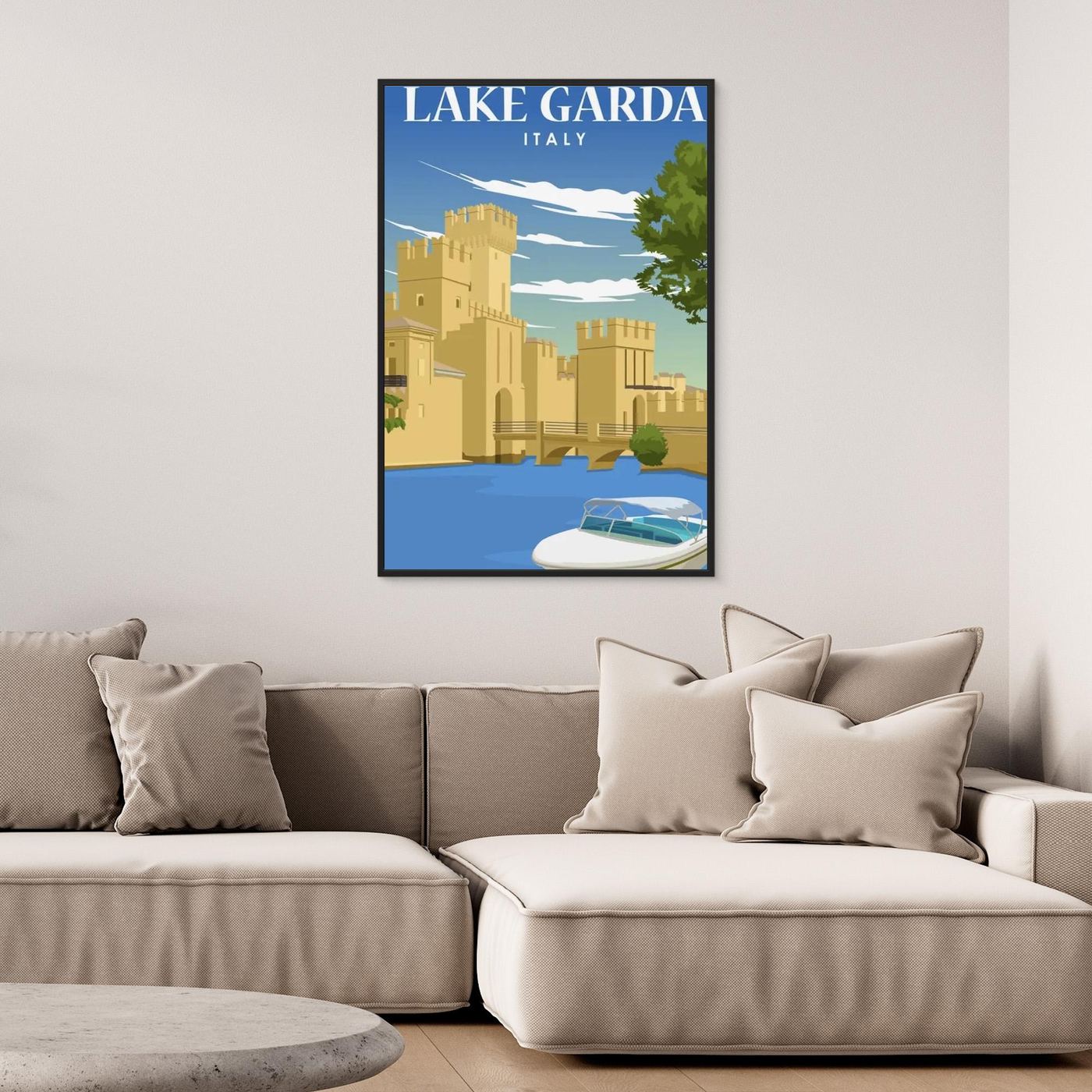 Lake Garda Italy Plakat 