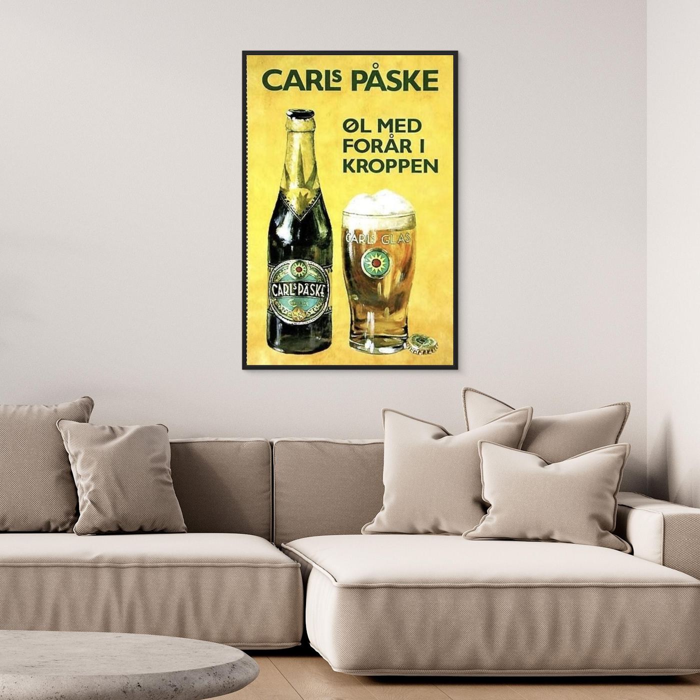 Carls påske plakat